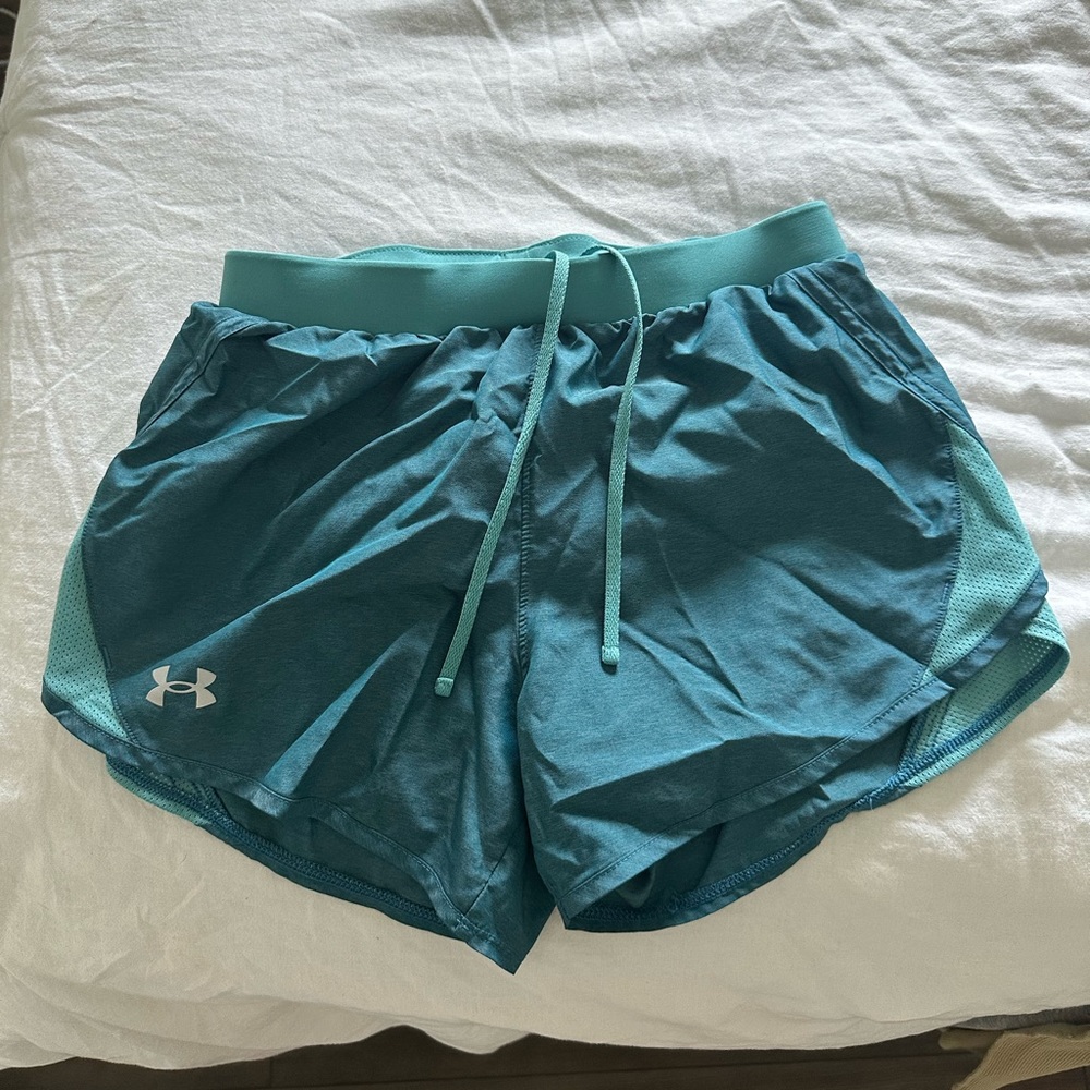 Teal blue Under Armour shorts woman’s XS